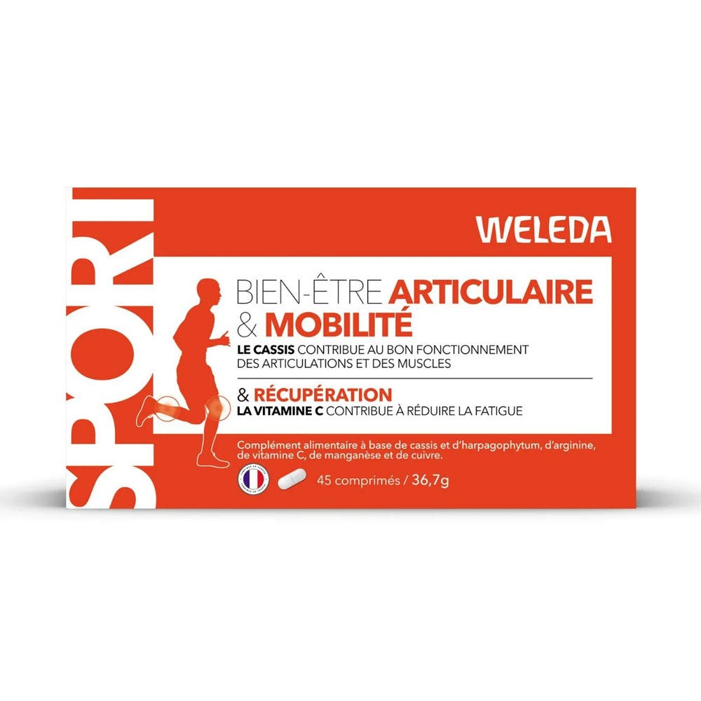 Weleda Sport Benessere articolare mobilità e recupero 45 compresse