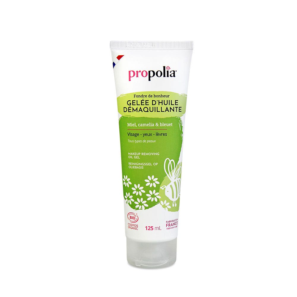 Propolia Gel struccante oleoso con miele, camelia e fiordaliso 125 ml