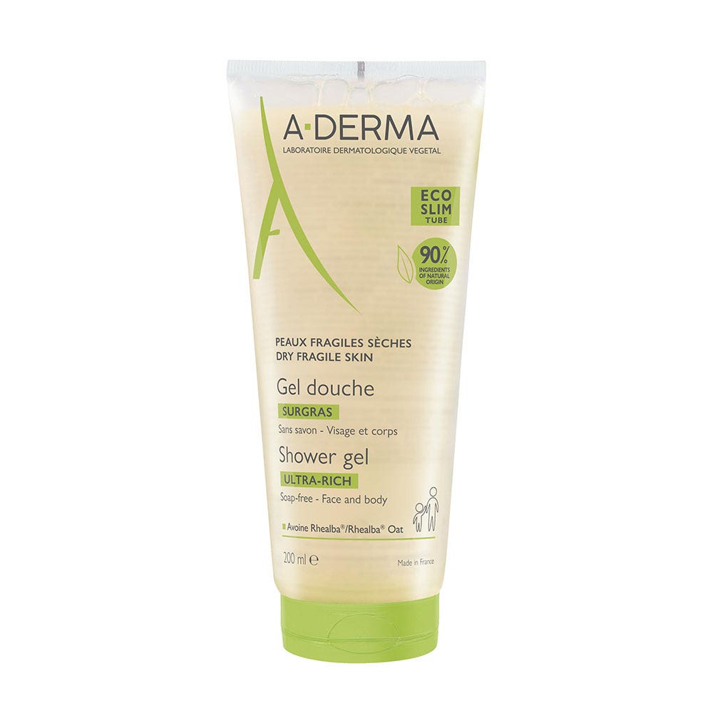 A-Derma Avena Rhealba Gel doccia surgrasso 200 ml