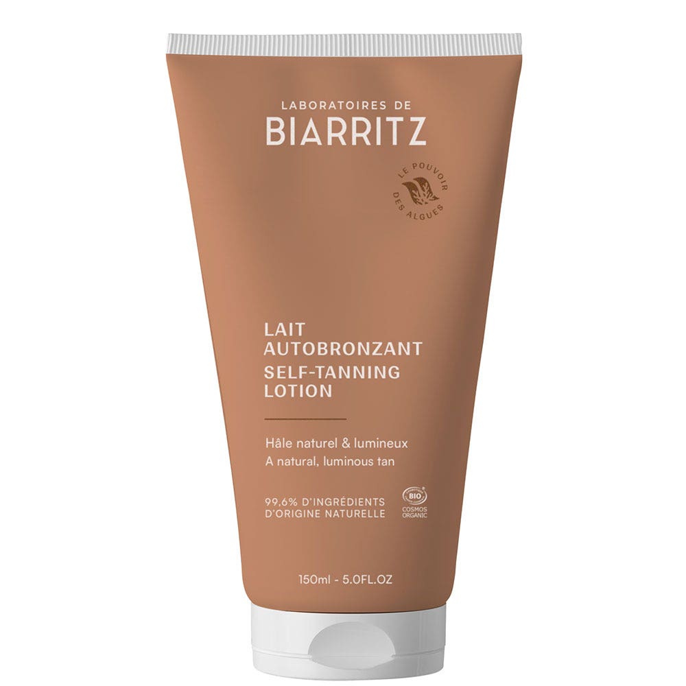 Laboratoires De Biarritz Prodotti solari Latte autoabbronzante biologico Idrata e rende la pelle più morbida 150 ml
