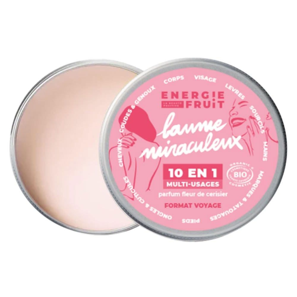 Energie Fruit Balsamo miracoloso bio 10 in 1 multiuso profumo fiore di ciliegio 38 g