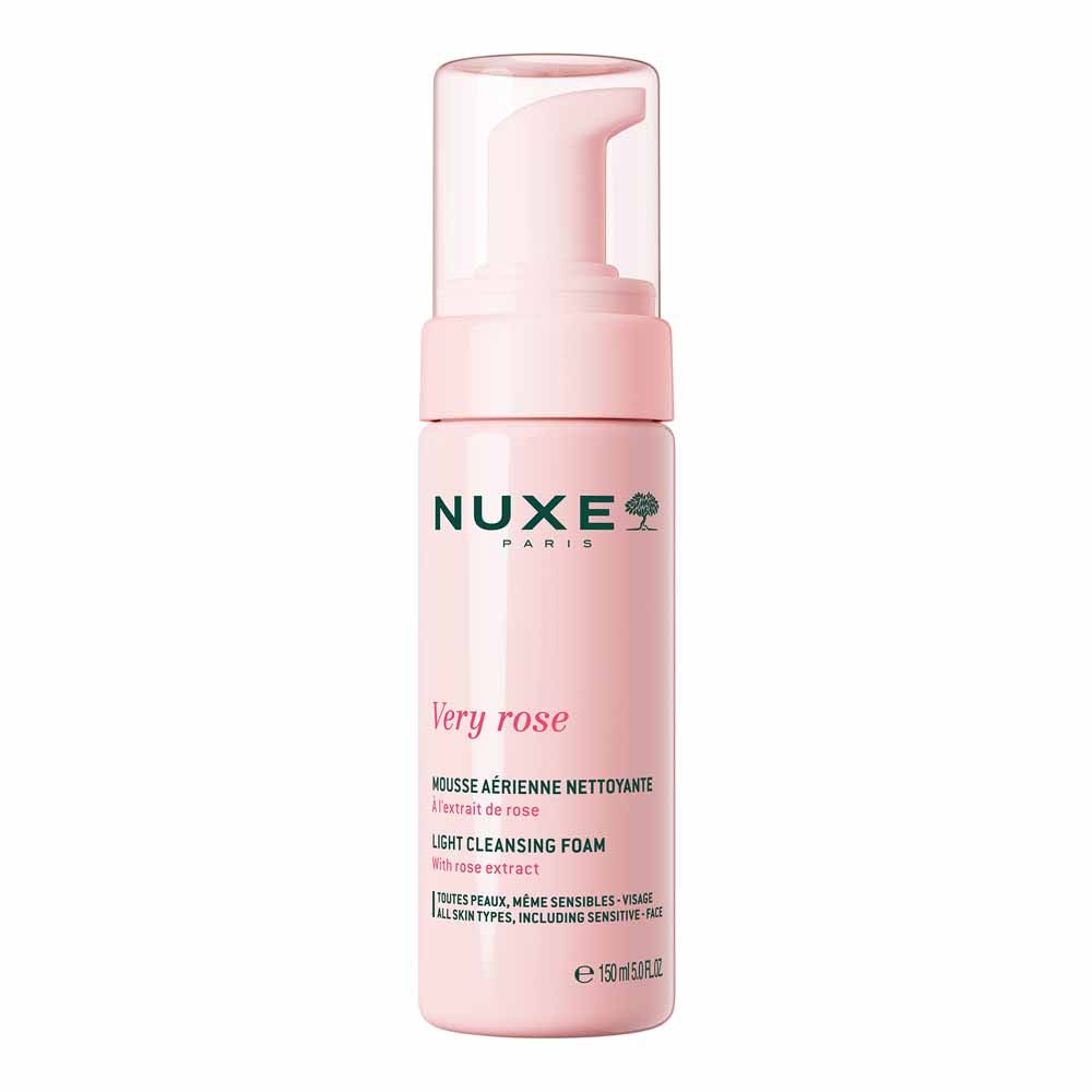 Nuxe Very rose Gel detergente schiuma leggero 150 ml