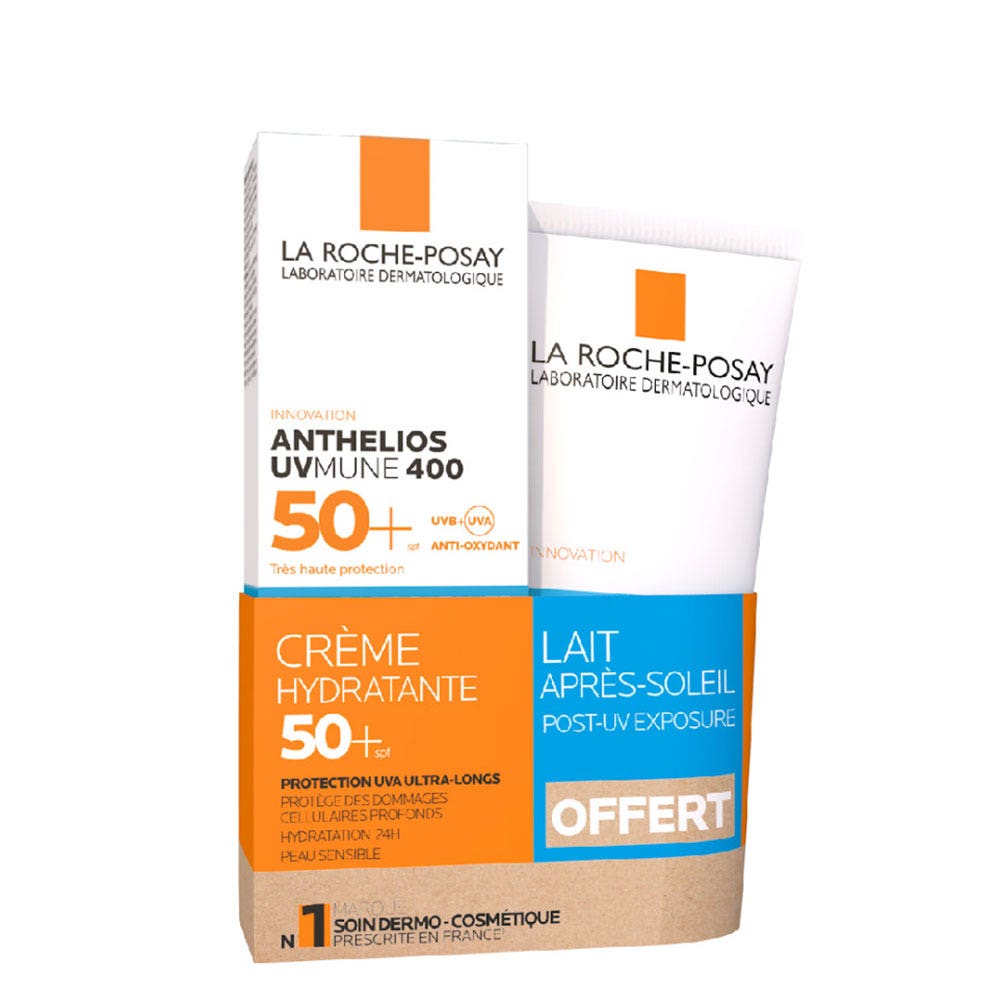 La Roche-Posay Anthelios Crema Idratante SPF50+ e Latte Doposole 175 ml