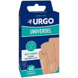 Mercurochrome Set Medicazioni Universali Famiglia - 50 Cerotti Ipoallergenici Con Impacco Non Aderente