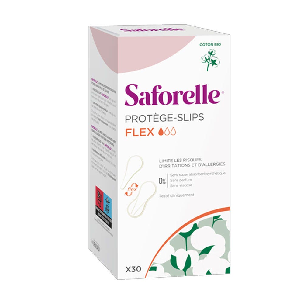 Saforelle Slip in cotone biologico Flex x30