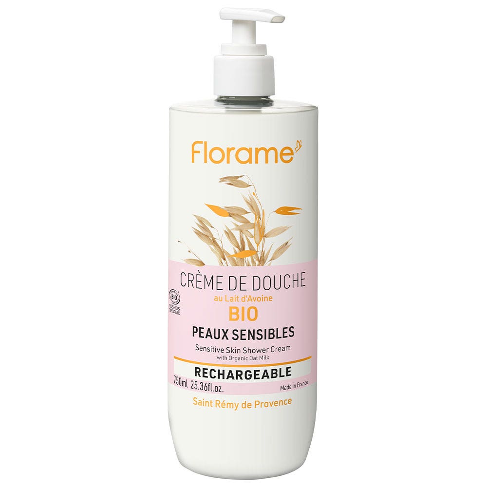 Florame Crema doccia al latte d’avena bio Pelli sensibili 750ml