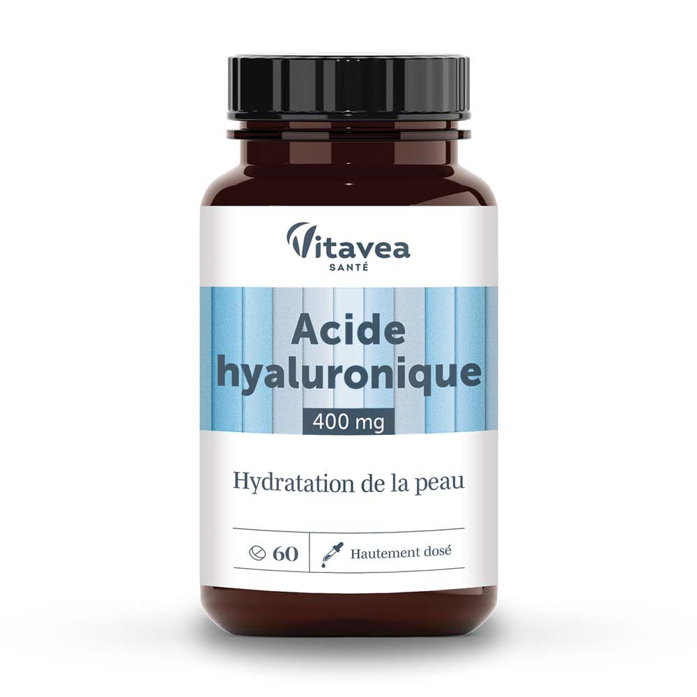 Vitavea Santé Nutri'sentiels Acido ialuronico 400 mg per l'idratazione della pelle 60 compresse