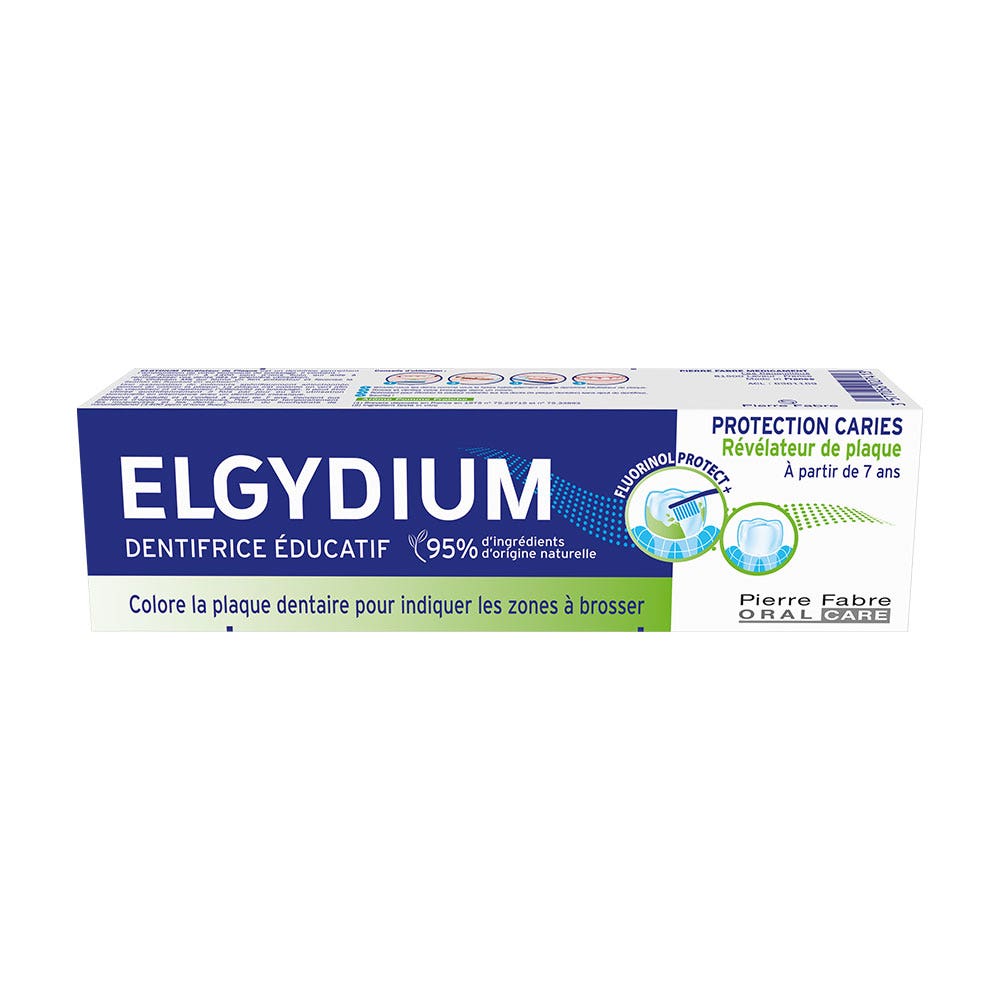 Elgydium Dentifricio educativo Rivelatore di placca A partir de 7 ans 50ml