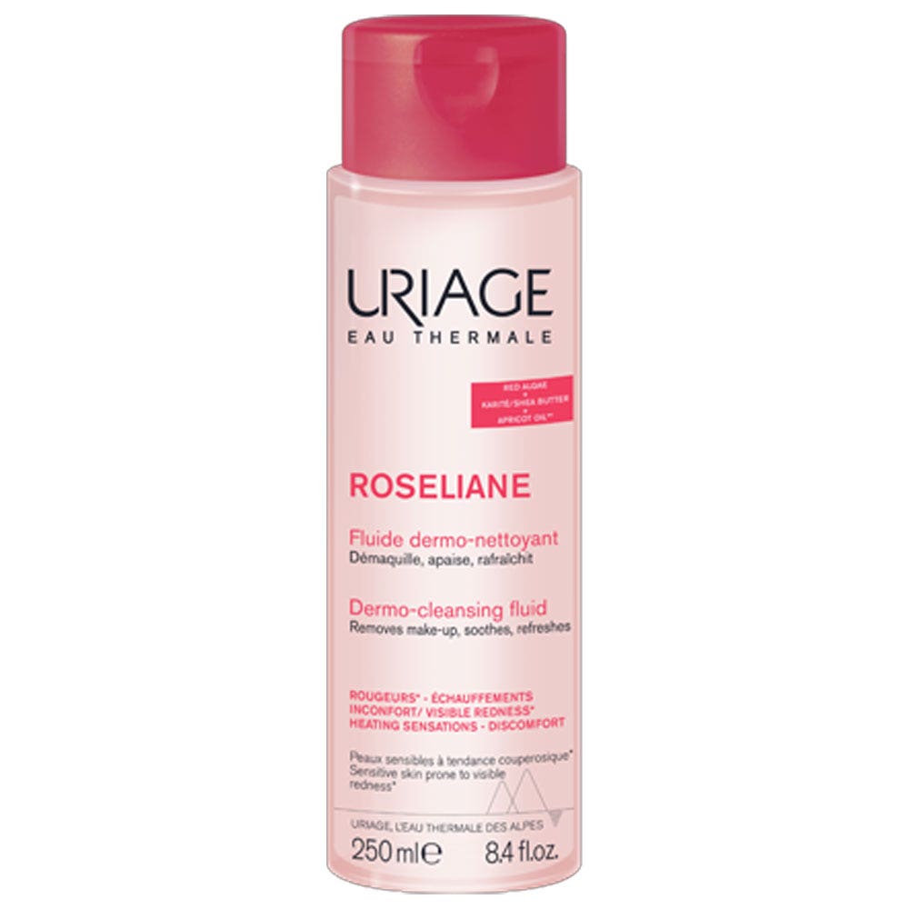 Uriage Roseliane Fluido Dermo-detergente Pelle Sensibile Tendente A Rossori 250ml