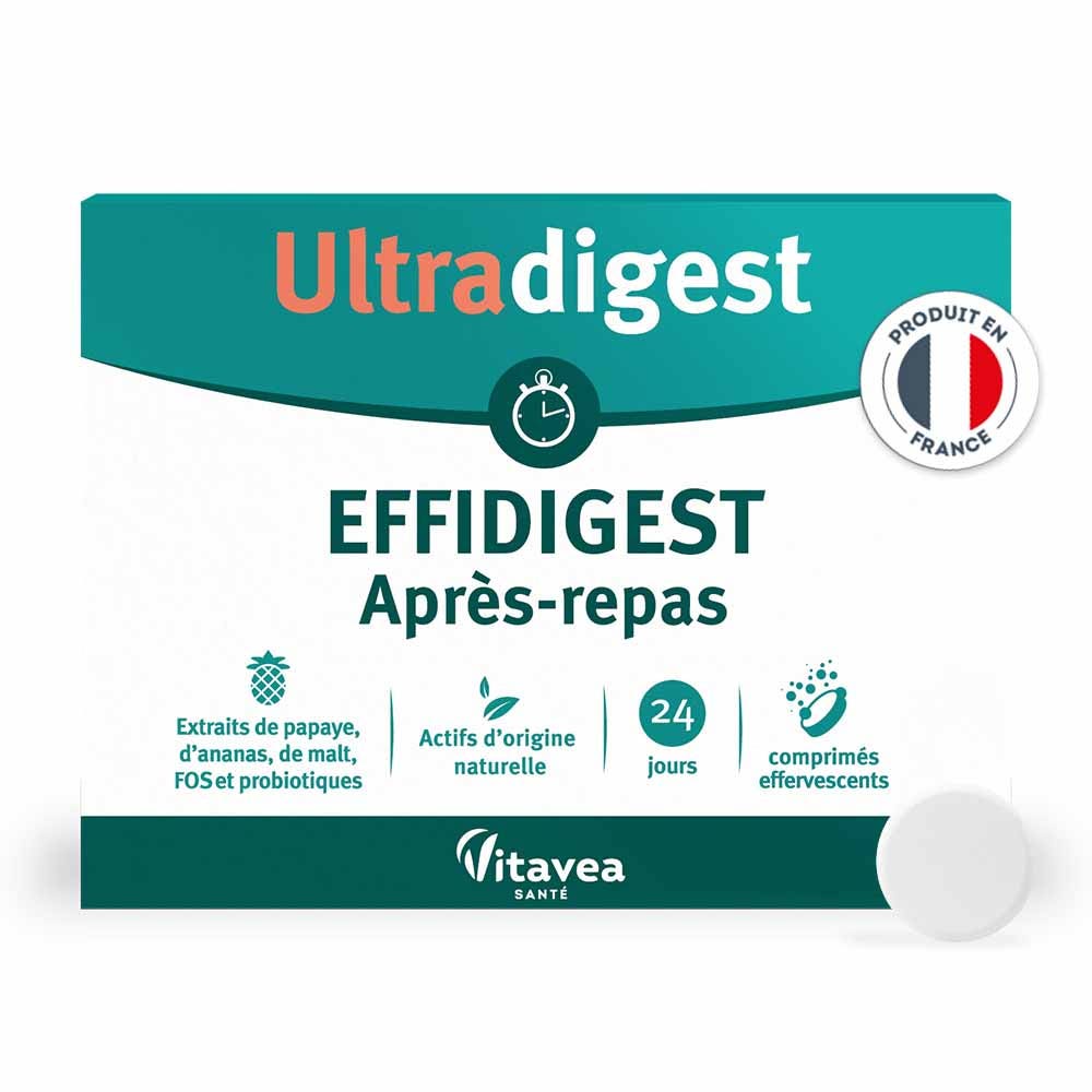 Vitavea Santé Digestione dopo i pasti 24 compresse effervescenti
