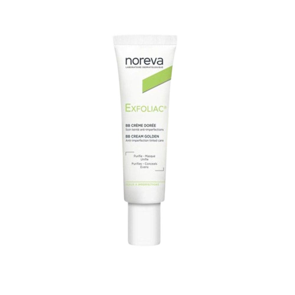 Noreva Exfoliac BB-Crème Soin teinté anti-imperfections Teinte dorée Per pelli scure 30ml