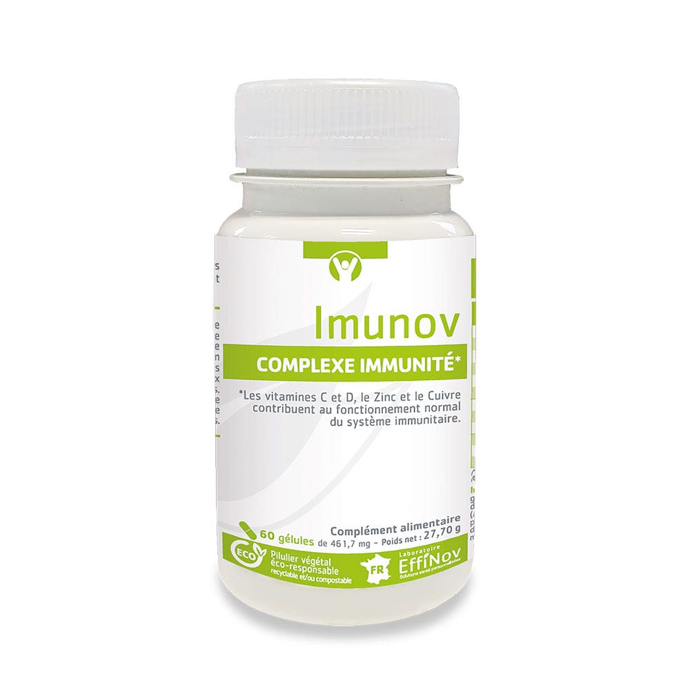Effinov Nutrition Imunov Complesso di immunità 60 capsule