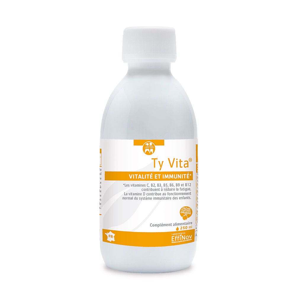 Effinov Nutrition Ty Vitis Bambini Vitalità e immunità 250 ml