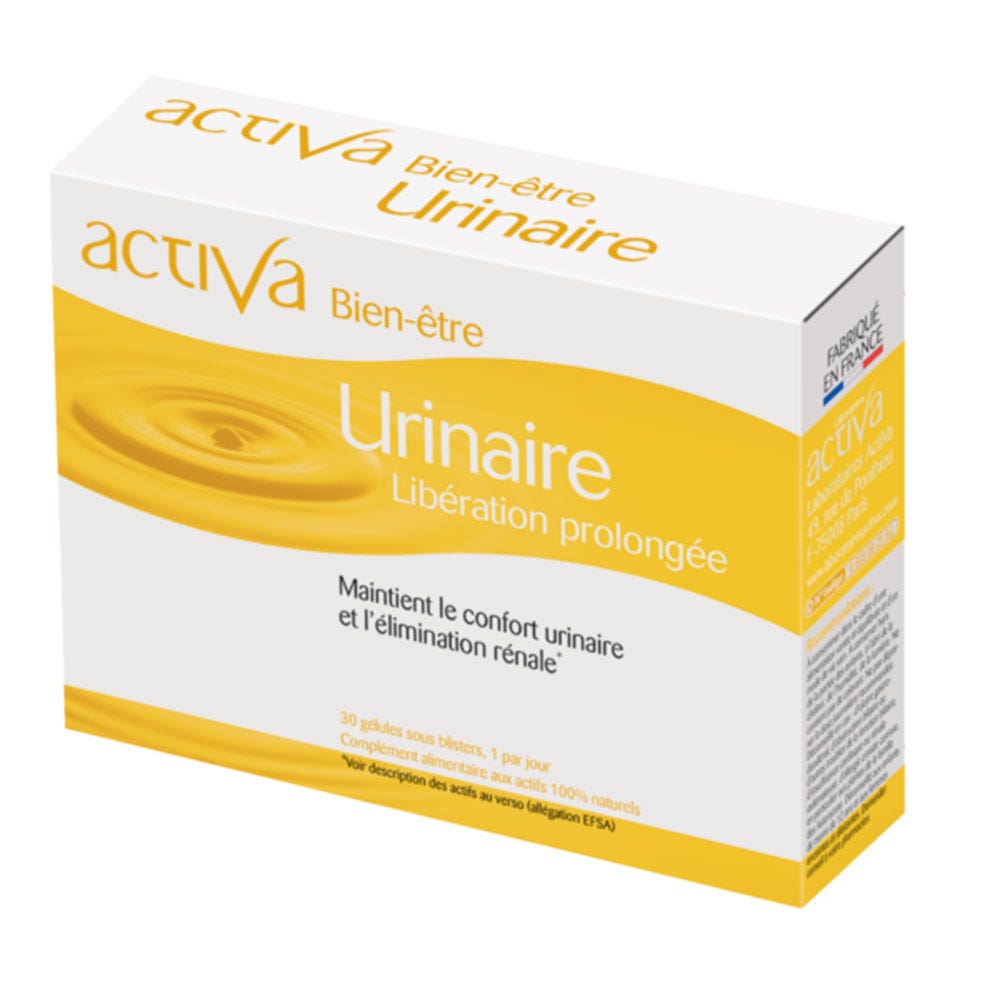 Activa Benessere urinarie Libération prolongée 30 Gelule