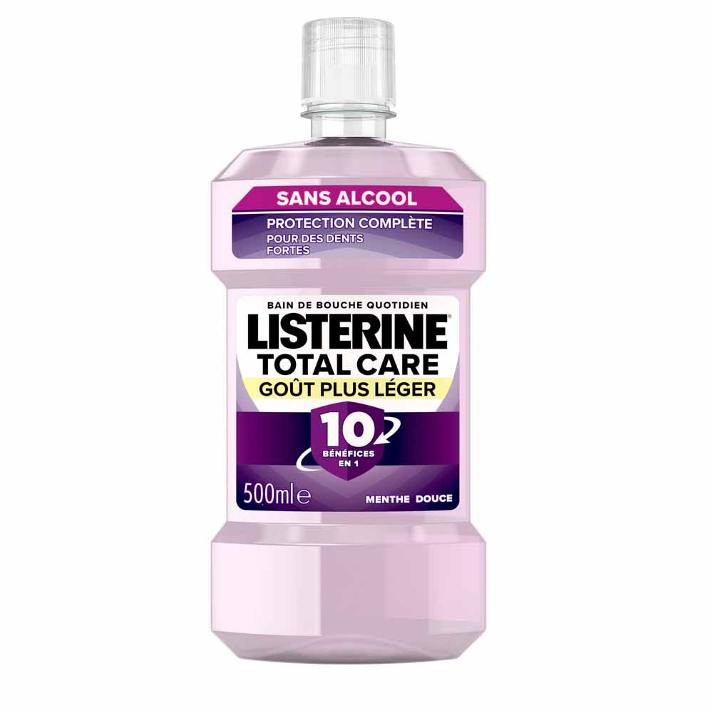 Listerine Bagno Total Care Sapore dolce di menta Plus 500ml