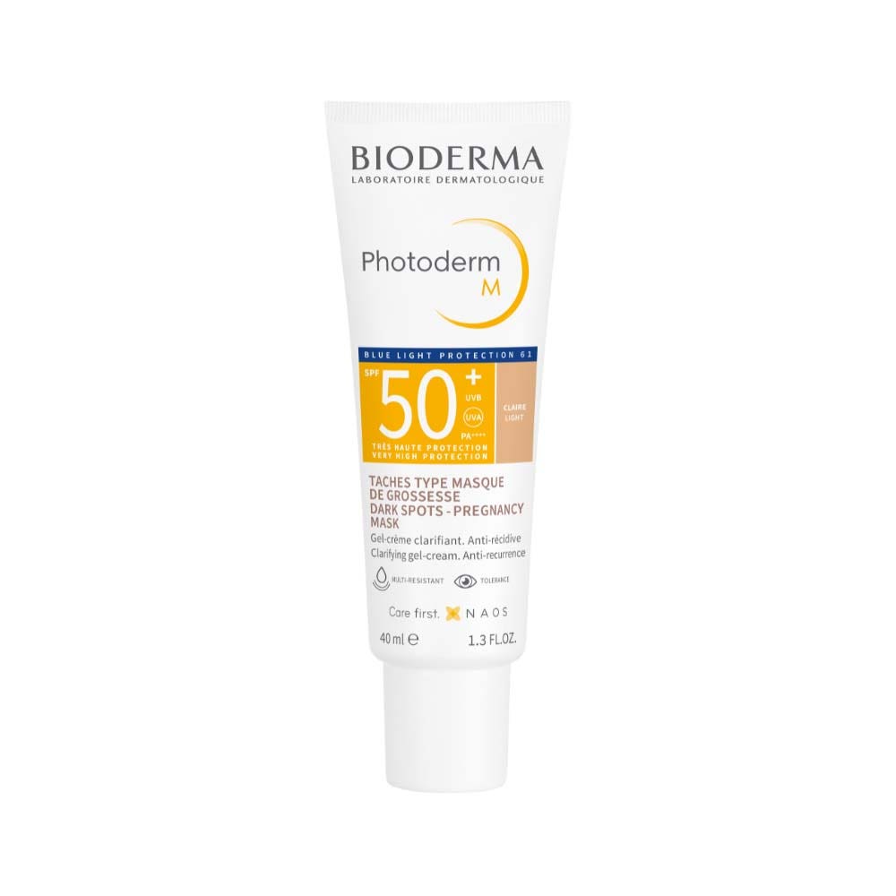 Bioderma Photoderm Gel-crema chiarificante tono chiaro SPF 50+ 40 ml