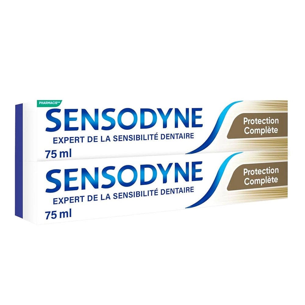 Sensodyne Dentifricio completo di protezione 2x75 ml