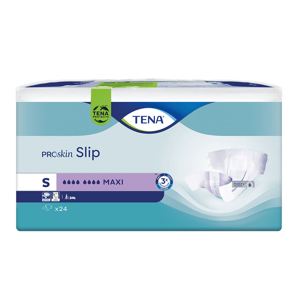 Tena Proskin Slip Maxi Absorb + per la debolezza della vescica Taglia S x24