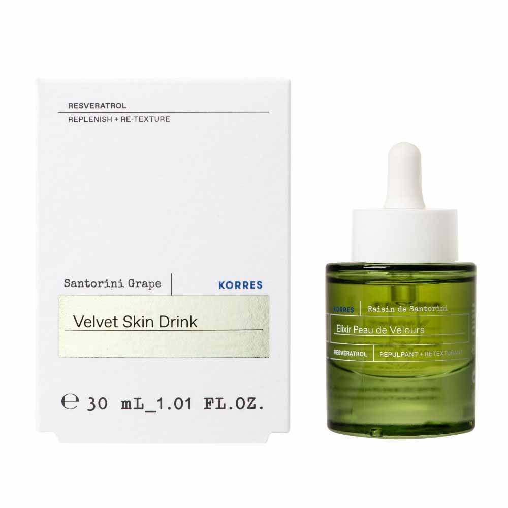 Korres Uva di Santorini Elixir della pella vellutata 30ml