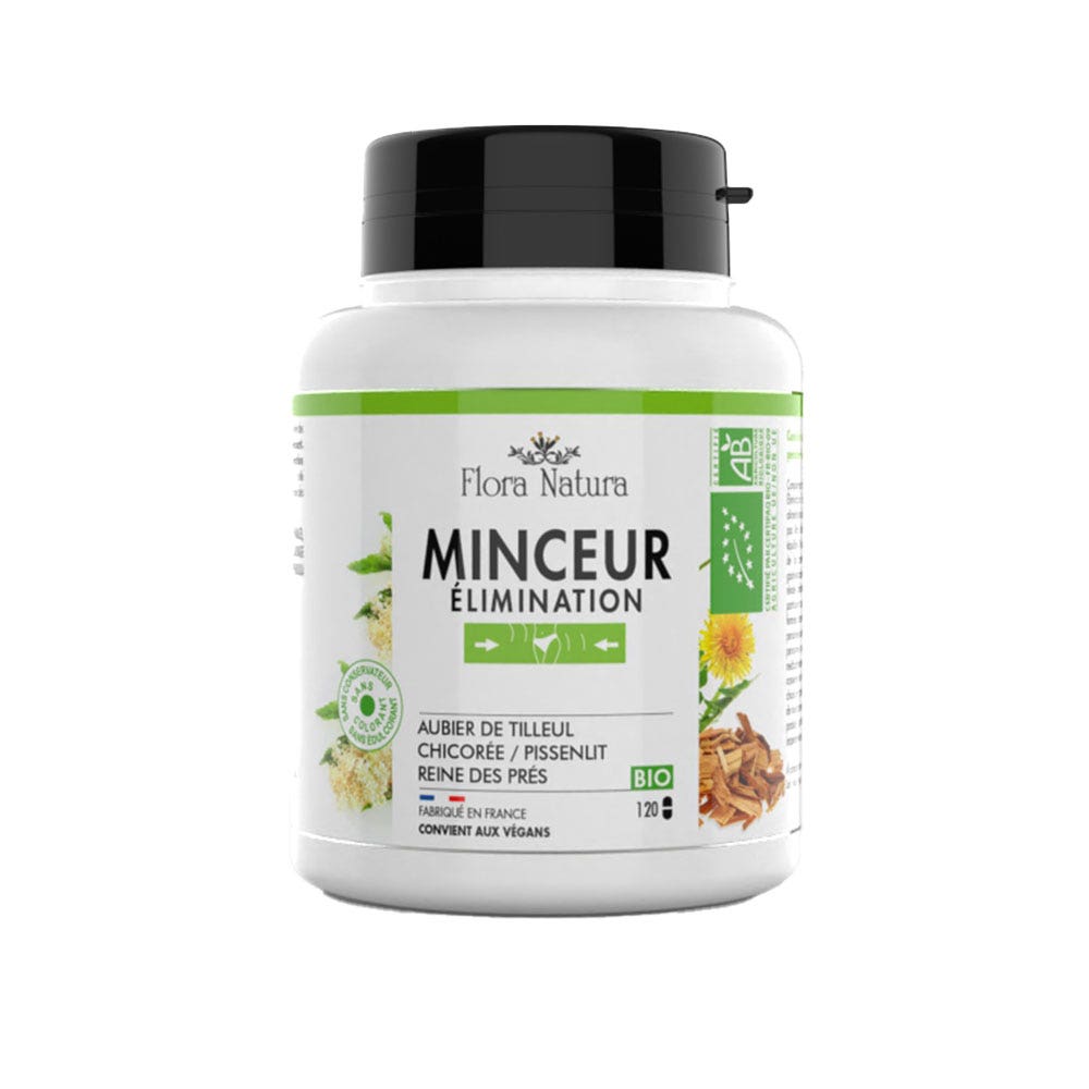 Flora Natura Complexe 4+ Linea snellente per l'eliminazione dei liquidi in eccesso 120 capsule