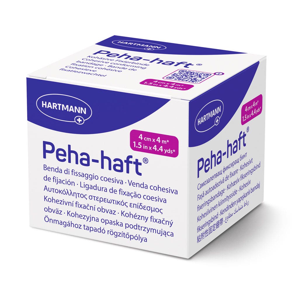 Hartmann Peha Haft Bendaggi coesivi 4cmx4m Senza lattice x1