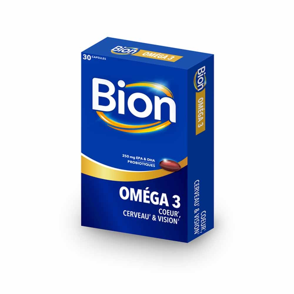 Bion3 Omega 3 Cuore Cervello e vista 30 capsule