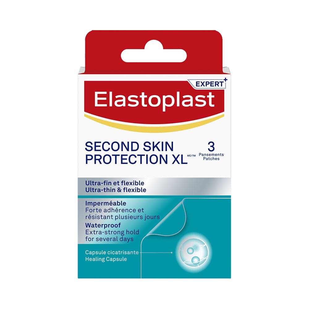 Elastoplast Medicazioni Second Skin Protection XL 3 cerotti