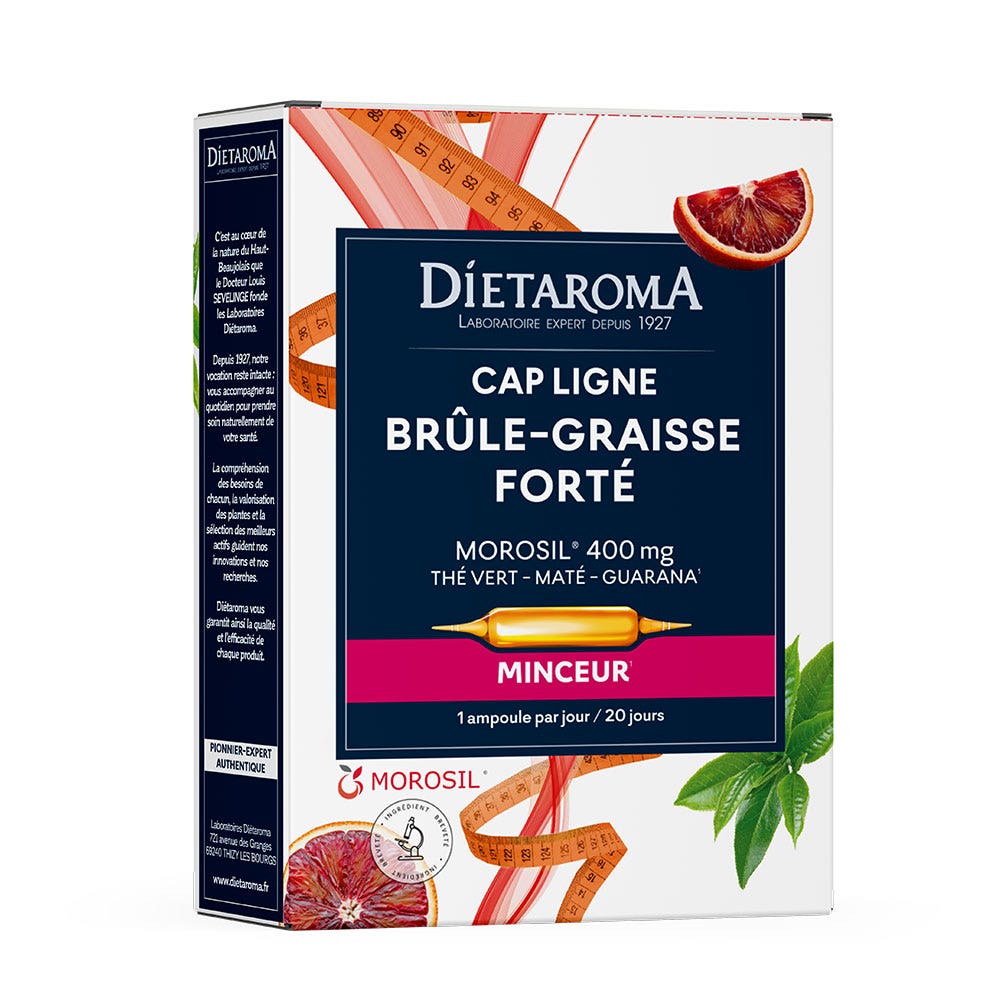 Dietaroma Bruciatore di grassi Capligne Forté 20 Ampolle