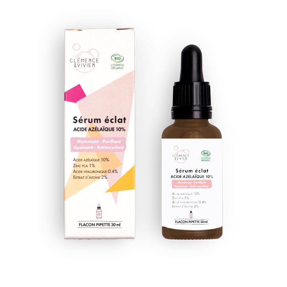 Clemence&Vivien Siero luminosità con acido azelaico 10% 30 ml