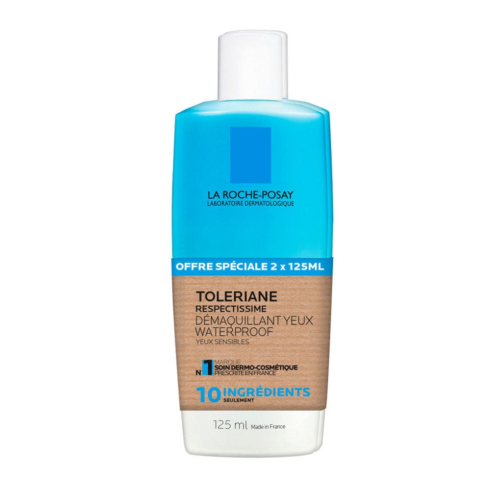 La Roche-Posay Respectissime Struccante occhi waterproof 2 x 125 ml