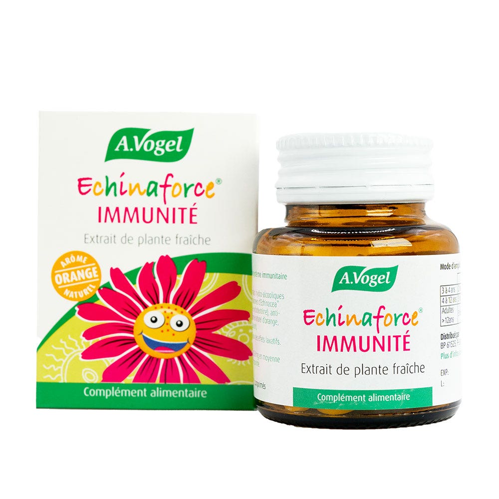 A.Vogel France Echinaforce Gusto Arancia Bambini da 3 anni 120 compresse orodispersibili