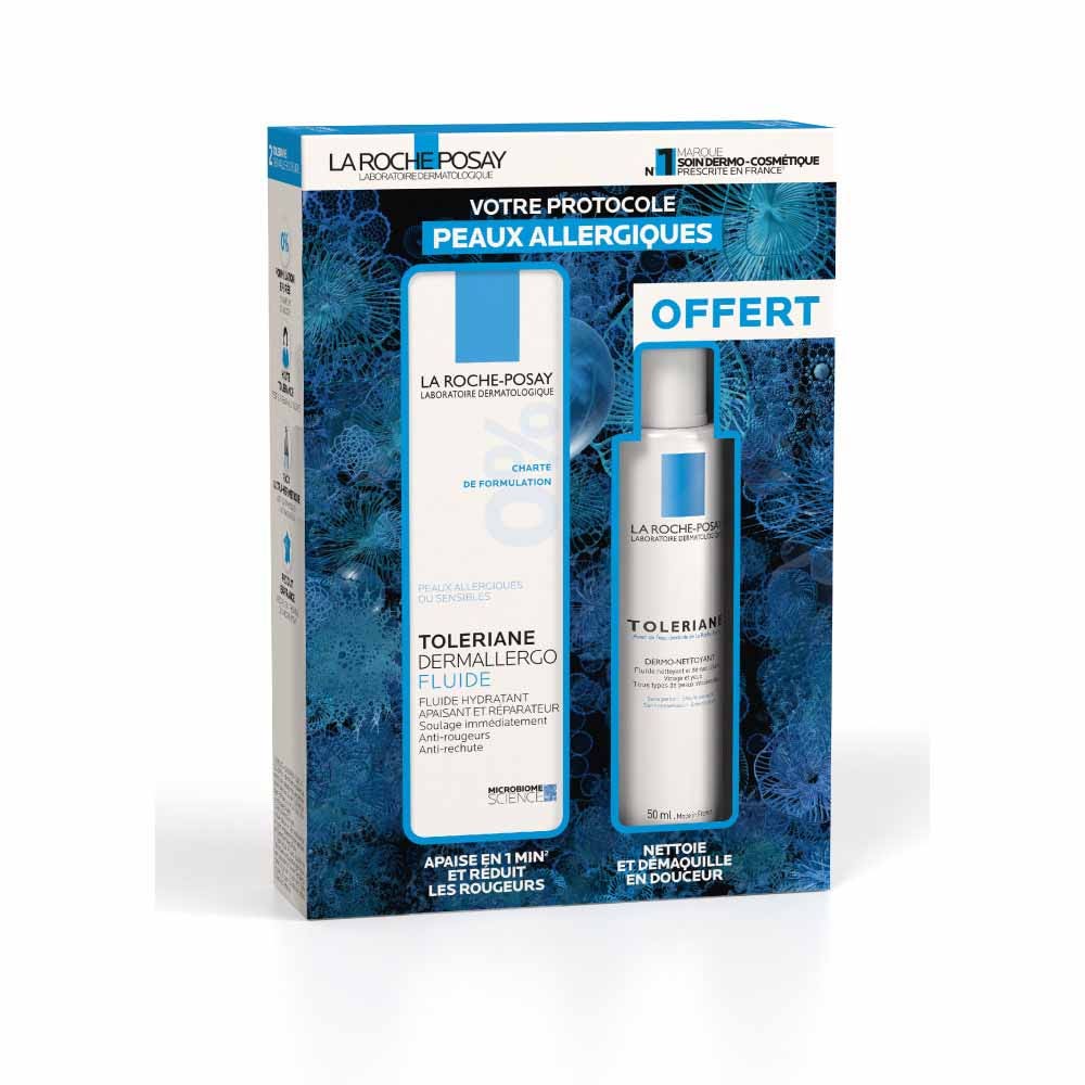 La Roche-Posay Toleriane Fluido Dermallergo 40ml + Dermo-Detergente in omaggio
