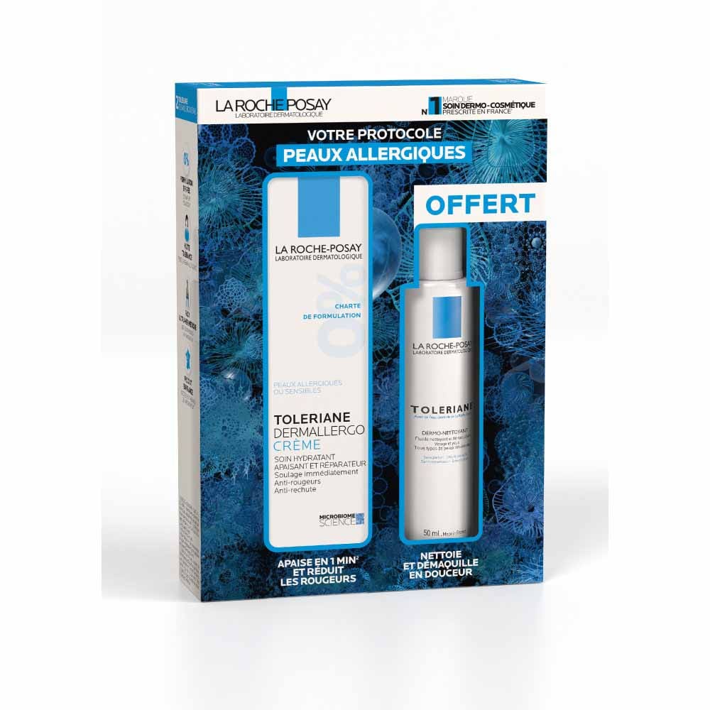 La Roche-Posay Toleriane Crema Dermallergo 40ml + Dermo-Detergente in omaggio