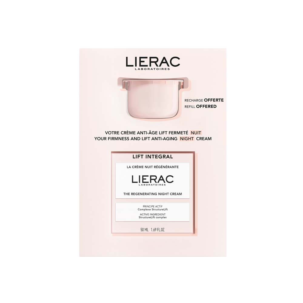 Lierac Lift Integral Cofanetto crema notte rigenerante + ricarica in omaggio 100 ml