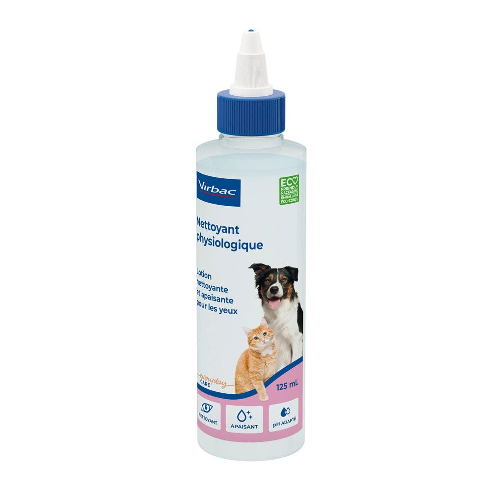 Virbac Detergenti fisiologici per gli occhi 125