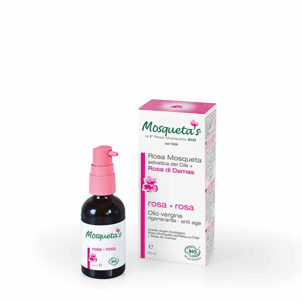 Kosmeo Olio di Rosa Mosqueta del Cile + Rosa Damascena 50ml