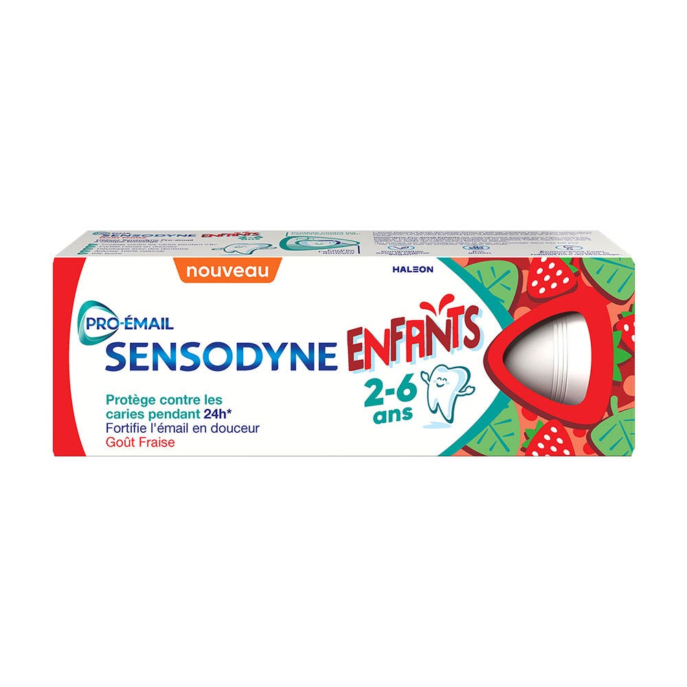 Sensodyne Pro-Smalto Dentifricio per bambini 6-12 anni Fragola 50ml