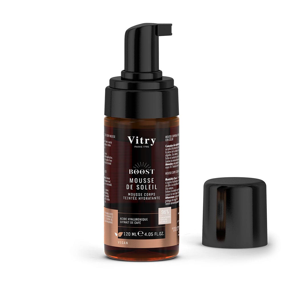 Vitry Boost Mousse solare idratante e colorata 120 ml