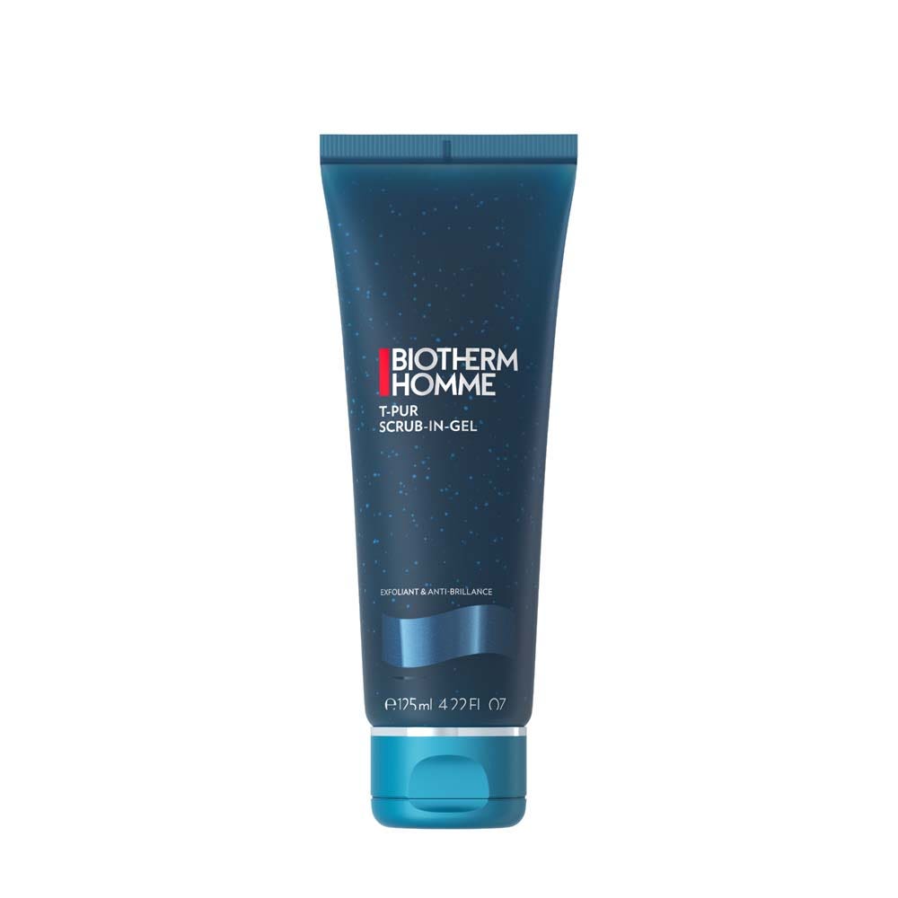Biotherm T Pur Gel Detergente, Purificante ed Esfoliante Uomo 125ml