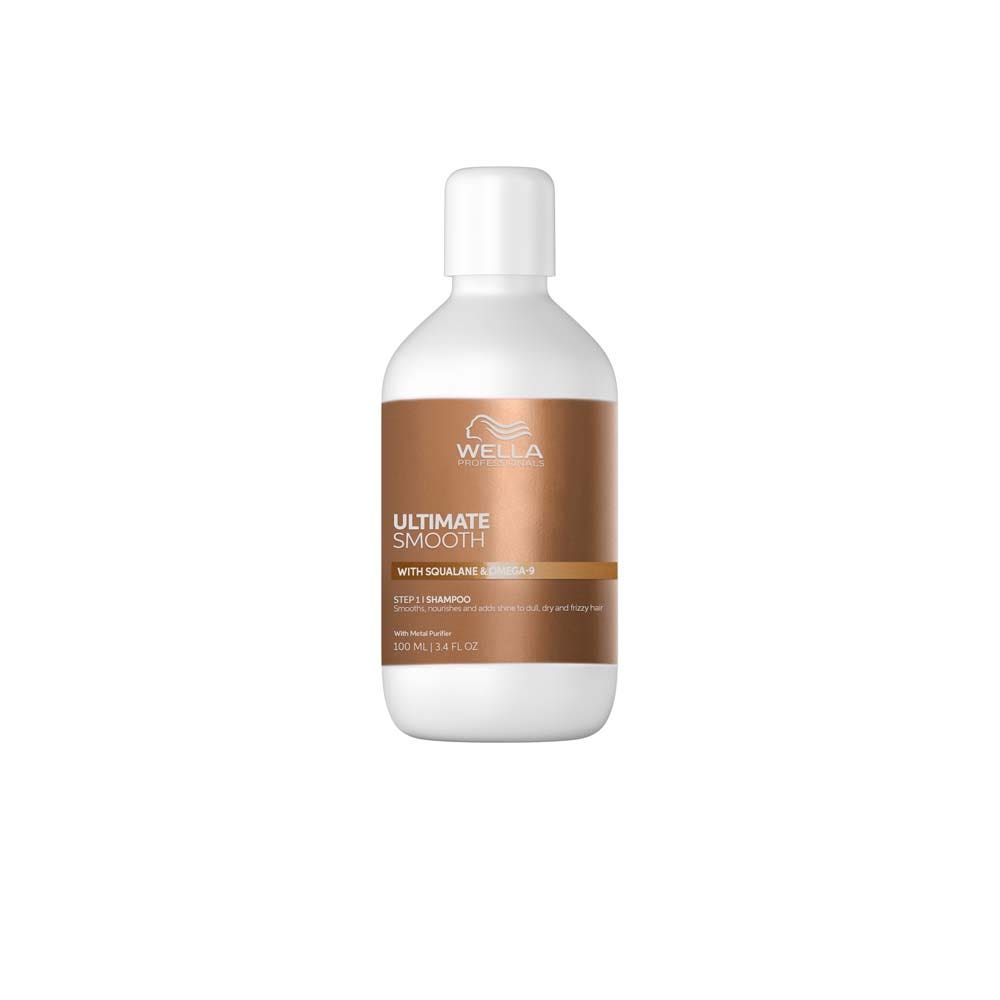 Wella Professionals Ultimate Smooth Shampoo nutriente Capelli secchi, spenti o crespi 100 ml