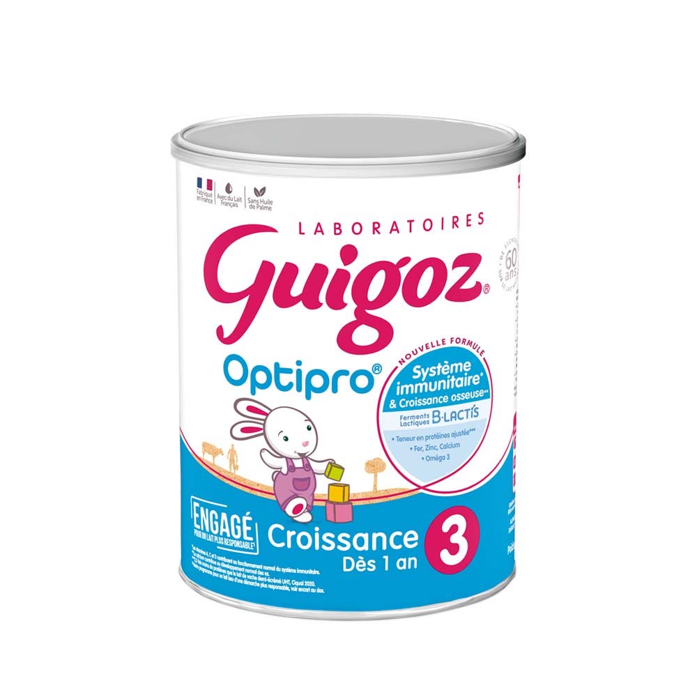 Guigoz Optipro Latte in polvere crescita 3 a partire da 1 anno 780 g