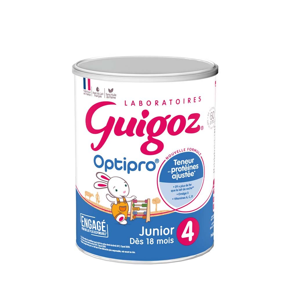 Guigoz Optipro Latte in polvere Junior 4 a partire da 18 mesi 900 g