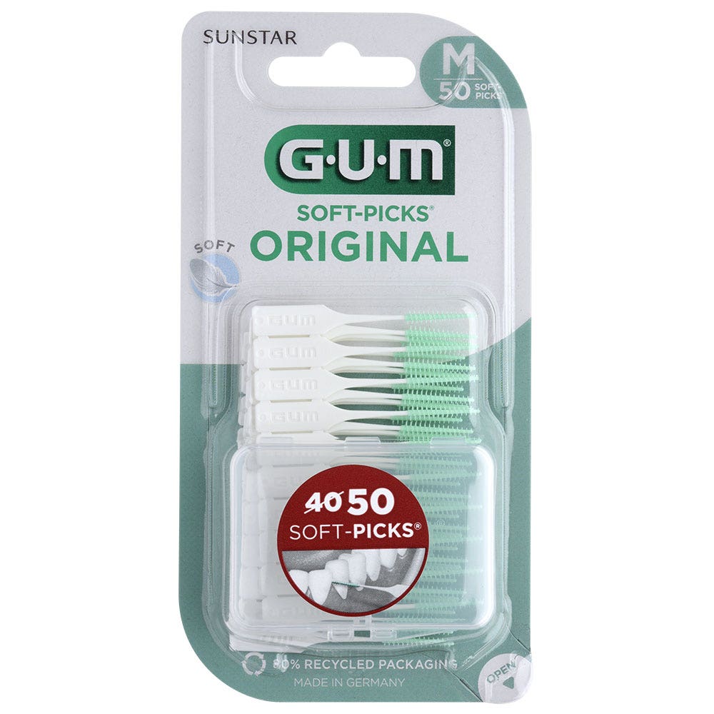 Gum Soft-Picks Stick interdentali regolari x40