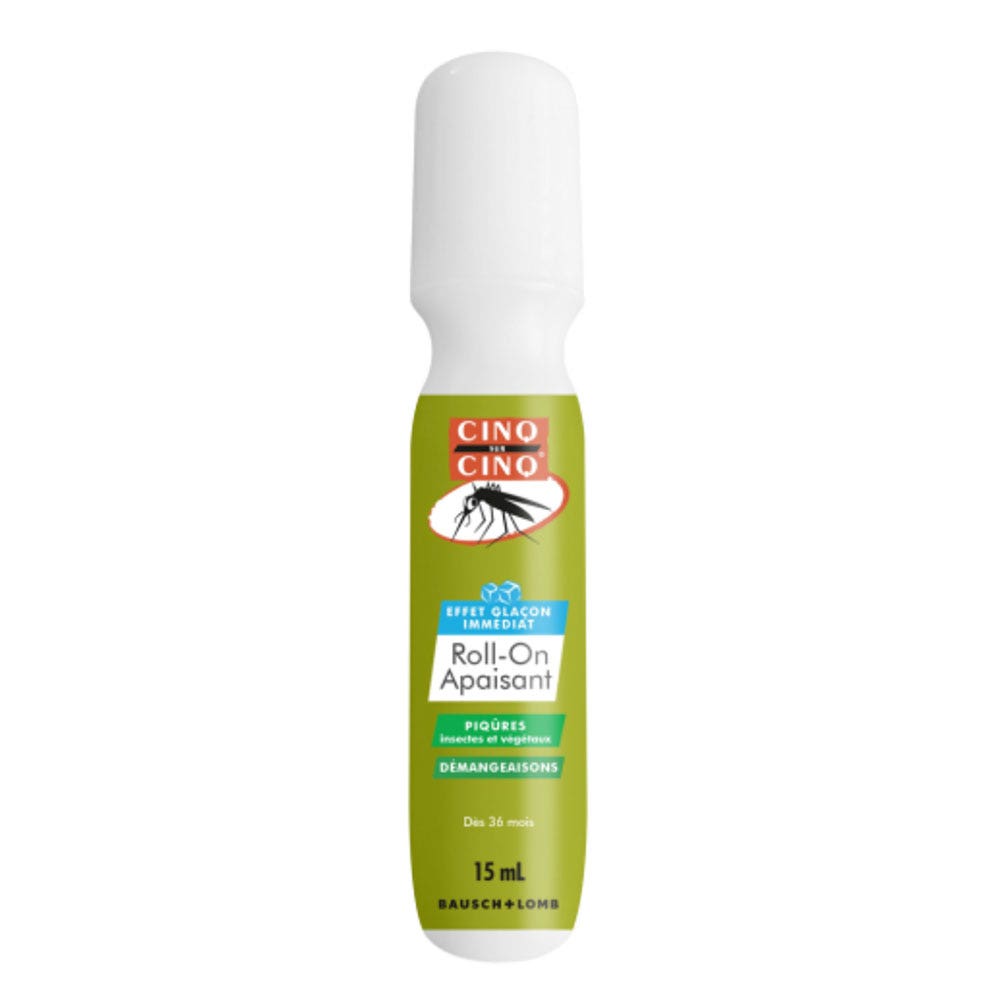 Cinq Sur Cinq Roll-on lenitivo con effetto ghiacciolo istantaneo 15ml
