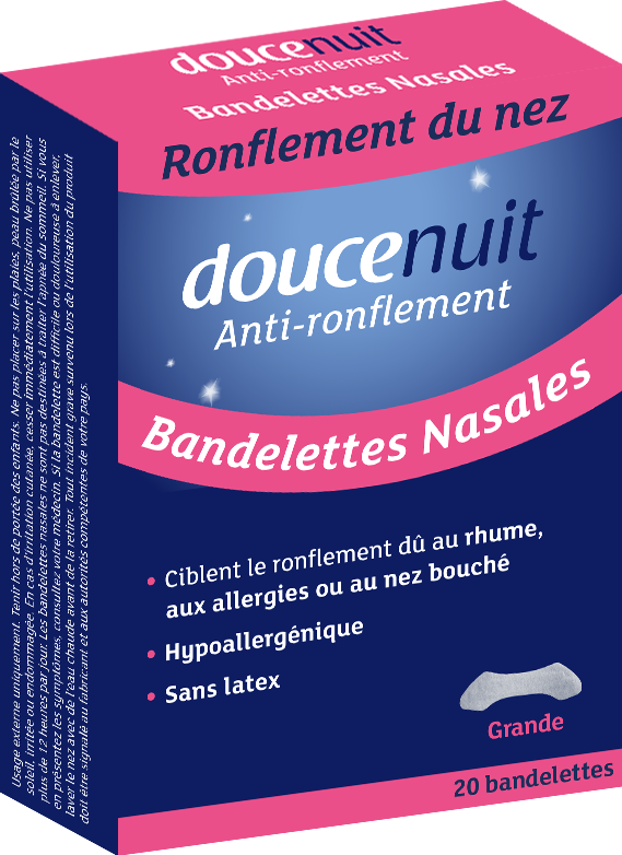 Doucenuit Strisce nasali antirussamento x20