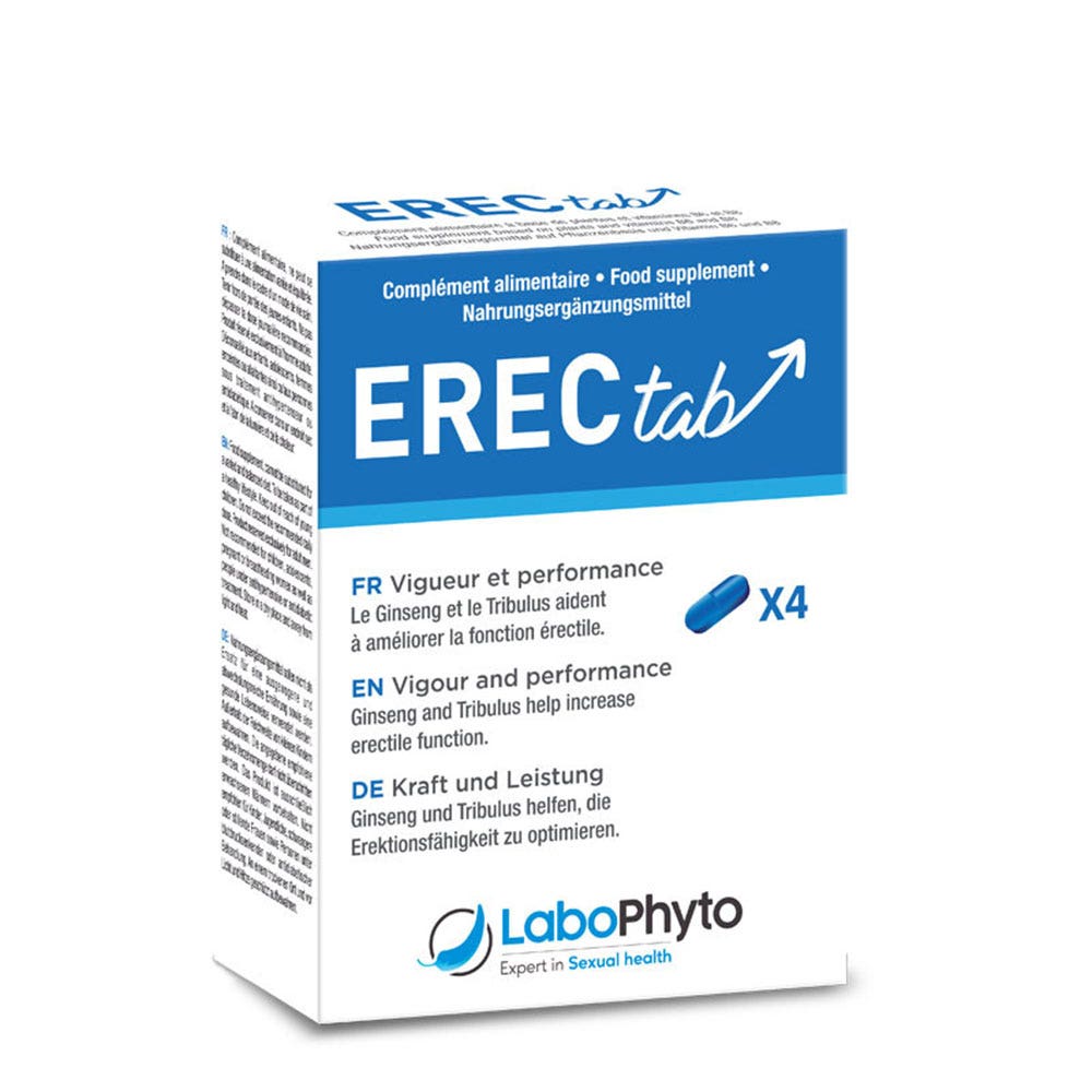 LaboPhyto Erectab per erezione e prestazioni 4 capsule