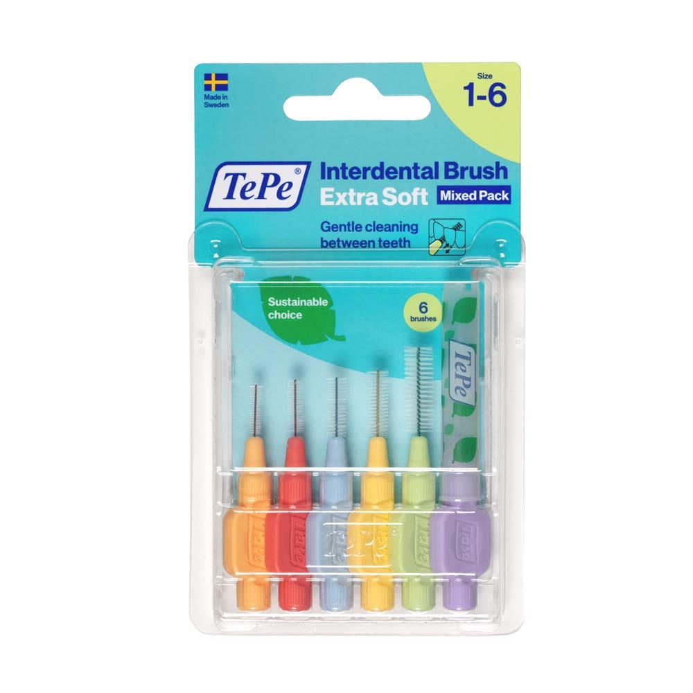TePe Spazzolini da denti extra morbidi Tutte le dimensioni x6