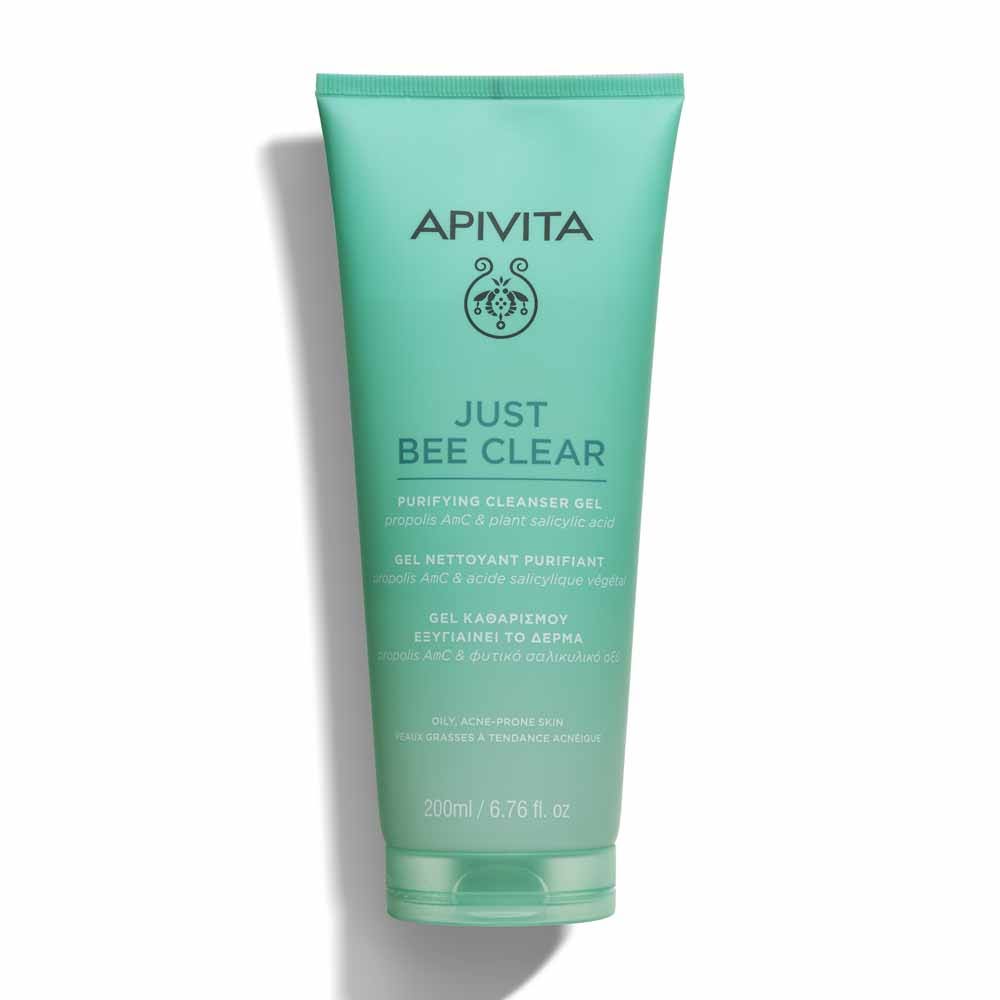 Apivita Just Bee Clear Gel detergente purificante 200 ml