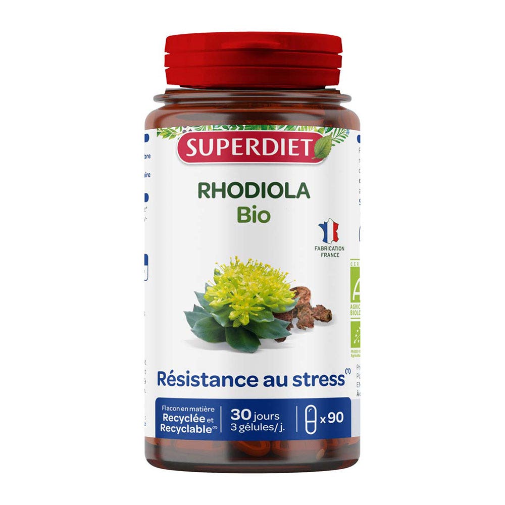 Superdiet Rhodiola bio 90 capsule