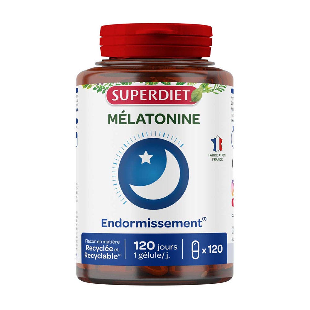 Superdiet Melatonina 120 capsule